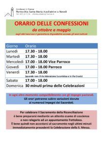 OrarioConfessioni